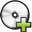 Disc Add Icon 64x64 png
