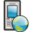 Mobile Phone Web Icon 64x64 png