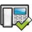 Phone Check Icon 64x64 png