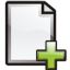 Document Add Icon 64x64 png