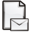 Document Email Icon 64x64 png