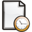 Document Time Icon 64x64 png
