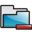 Folder Remove Icon 64x64 png