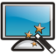 Computer Wizard Icon 64x64 png