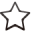 Deep Star Empty Icon 32x32 png