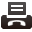 Fax Machine Icon 32x32 png