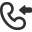 Incoming Call Icon 32x32 png
