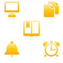 Mono Reflection Yellow Icons