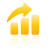Chart Bar Up Icon 48x48 png