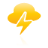 Weather Thunder Icon 48x48 png