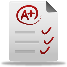 Test Paper Icon 256x256 png