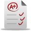Test Paper Icon 64x64 png