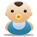 Baby Boy Icon 128x128 png