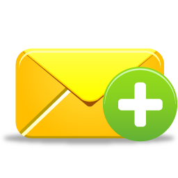 Email Add Icon 256x256 png