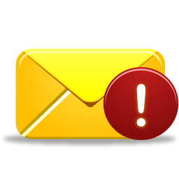 Email Alert Icon 256x256 png