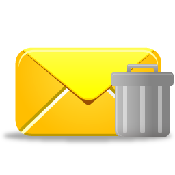 Email Trash Icon 256x256 png