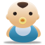 Baby Boy Icon 64x64 png
