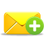 Email Add Icon 64x64 png