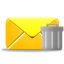 Email Trash Icon 64x64 png