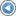 Arrow Left Blue Round Icon 16x16 png