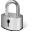 Lock Close Icon 32x32 png
