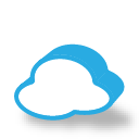 Weather Cloud Icon 128x128 png