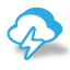 Weather Lightning Icon 64x64 png
