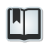 Book Open Bookmark Icon 48x48 png