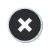 Button Cross Icon