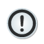 Exclamation Circle Frame Icon