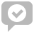 Comment Check Icon 48x48 png