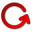 Rotate 360 Anticlockwise Red Icon 32x32 png