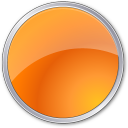 Circle Orange Icon 128x128 png