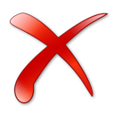 Delete Red Icon 128x128 png