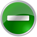Minus Circle Green Icon