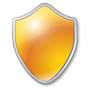Shield Yellow Icon