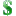Dollar Green Icon 16x16 png