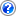 Help Circle Blue Icon 16x16 png