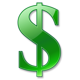 Dollar Green Icon 256x256 png