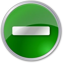 Minus Circle Green Icon 256x256 png