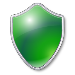 Shield Green Icon 256x256 png