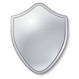 Shield Grey Icon 256x256 png