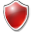 Shield Red Icon 32x32 png