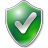 Checked Shield Green Icon