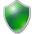 Shield Green Icon 48x48 png
