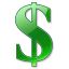 Dollar Green Icon 64x64 png