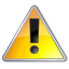 Warning Triangle Icon 64x64 png