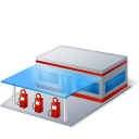 Gas Station Icon 128x128 png