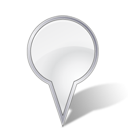 Pinpoint Bulb Grey Icon 256x256 png