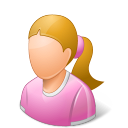 Child Female Light Icon 128x128 png